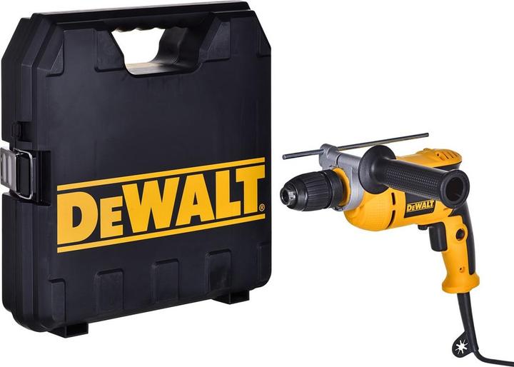 Produktbild DeWalt 650W 13mm percussion drill keyless chuck (Netzbetrieb)