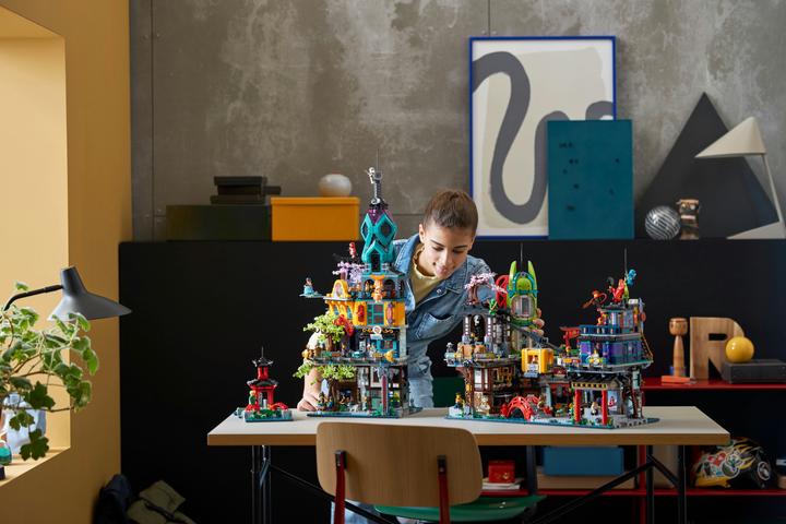 Actual product image LEGO Ninjago - Markets in the City (71799, LEGO Ninjago, LEGO Rare Sets)