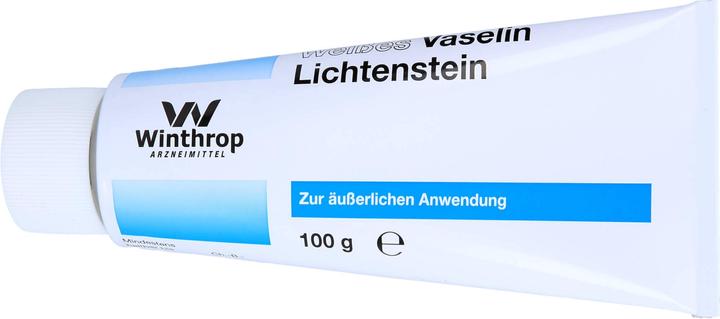 Produktbild Zentiva Winthrop weisses Vaselin Lichtenstein Salbe, 100 g Salbe (Körpercreme)