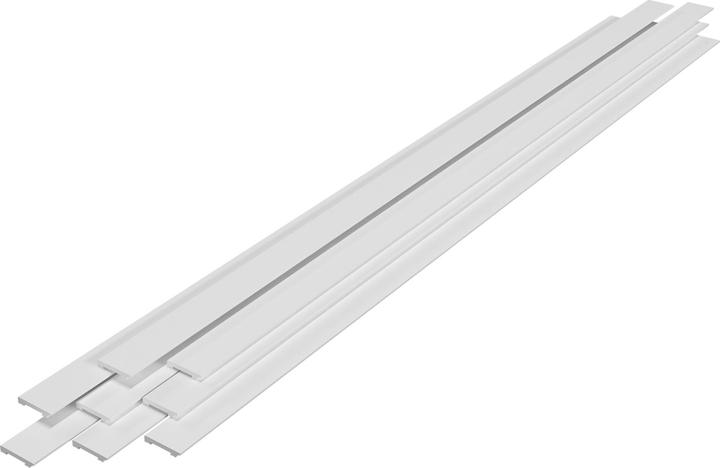 Image du produit Neu.Haus Plinthes Coevorden lot de 24 195x7 cm Blanc