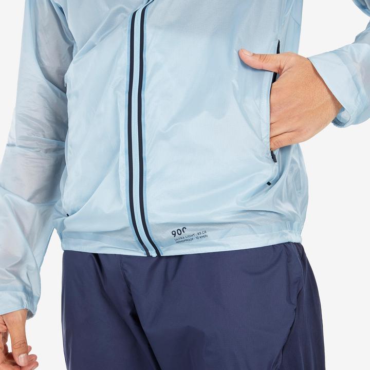 Actual product image Quechua Men's hiking jacket windproof lightweight - MH900