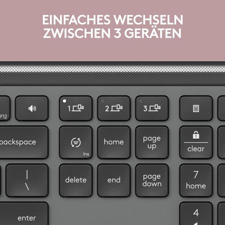 Produktbild Logitech K950 Signature Slim (DE, Kabellos)