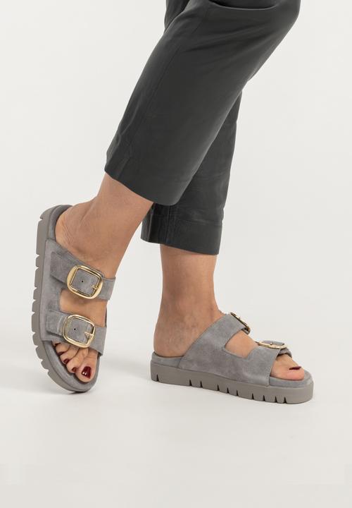 Actual product image Vitaform Pantolette Veloursleder Soft (40)