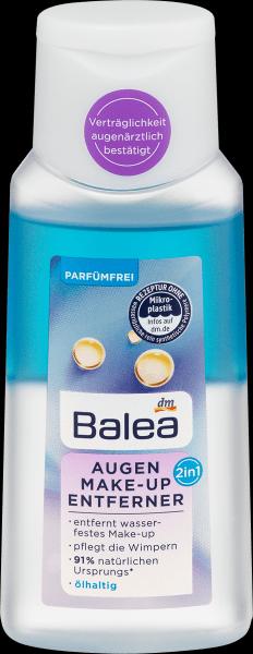 Actual product image dm Balea 2in1 Eye Make-up Remover oil-based (Make-up remover, 100 ml)