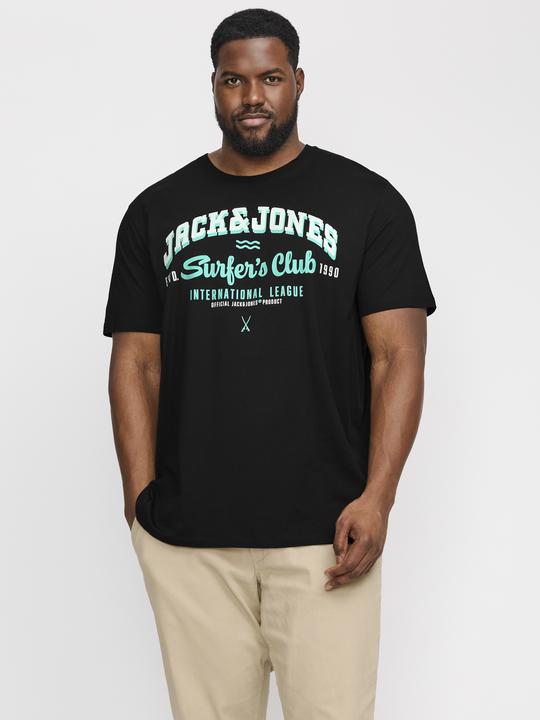 Produktbild Jack & Jones Jjelogo Tee Ss O-Neck 2 Col Aw24 S Pls (3XL)