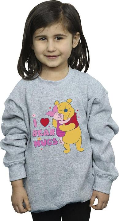 Actual product image Disney Girls Winnie The Pooh Mum Best Hugs Sweatshirt (152, 158)