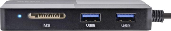 Produktbild InLine USB 3.2 Multi Cardreader Hub (USB-A, 3 Ports)