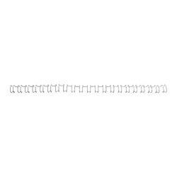 Produktbild GBC Binderücken Draht, 12 mm, 21 Ringe, silber