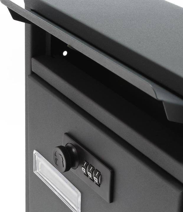Actual product image Wiltec Wall Mailbox Code Lock Letterbox Postbox Pillar Letter Mail Post Box