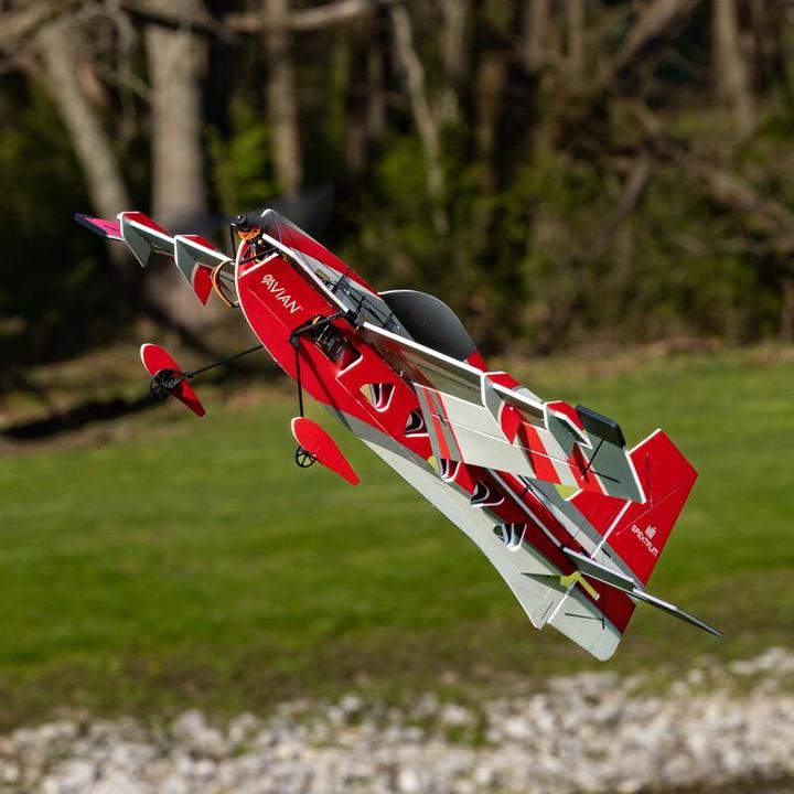 Actual product image E-Flite Eratix 3D FF Flat Foamy 860mm Electric Motor BNF Basic incl. AS3X and SAFE (Aerobatics)