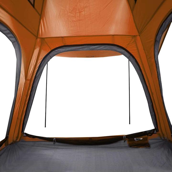 Image du produit VidaXL Tente de camping 4 personnes & Orange 185T Taft (Tente igloo, 5.90 kg, 4 personnes)