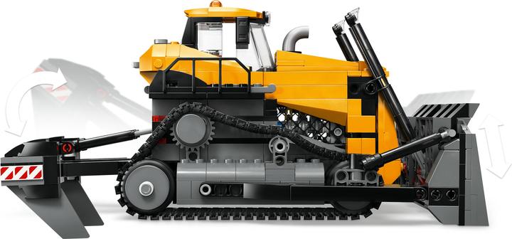 Produktbild LEGO Gelber Bulldozer mit Frontlader (60466, LEGO City)