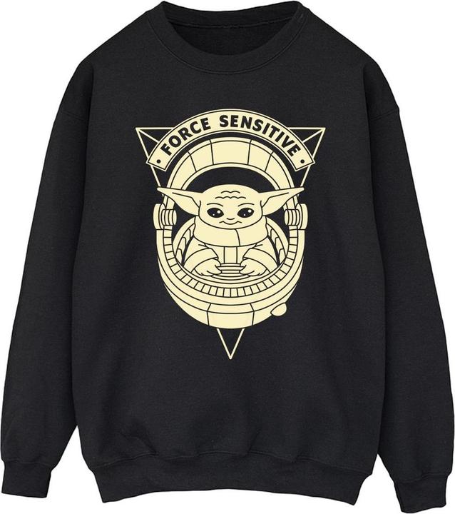 Immagine prodotto Star Wars The Mandalorian Grogu Force Sensitive Felpa Uomo (L)