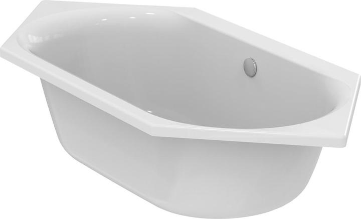 Ideal Standard Baignoire hexagonale Connect Air 90 x 190 cm blanc alpin lisse E106901 (235 l, 190 cm, 90 cm)