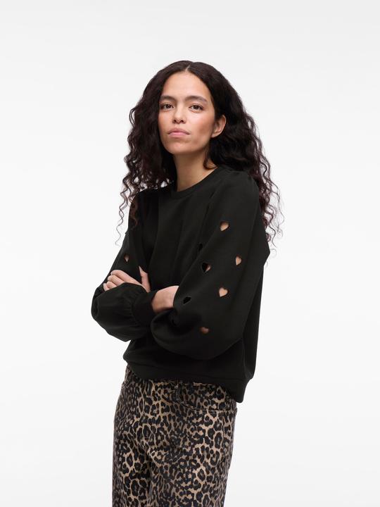 Actual product image Vila VISIF Herzchen Cut-out Sweatshirt (XL)