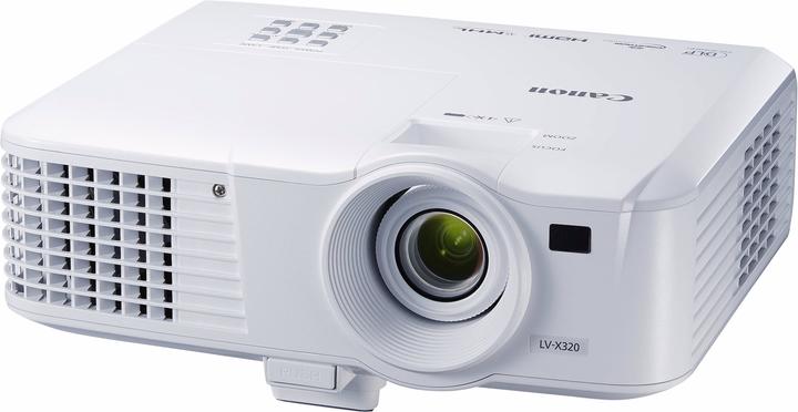 Actual product image Canon LV-X320 - DLP projector - mercury lamp - portable - 3200 lm - XGA (1024 x 768 (XGA, 3200 lm, 1.96 - 2.15:1)
