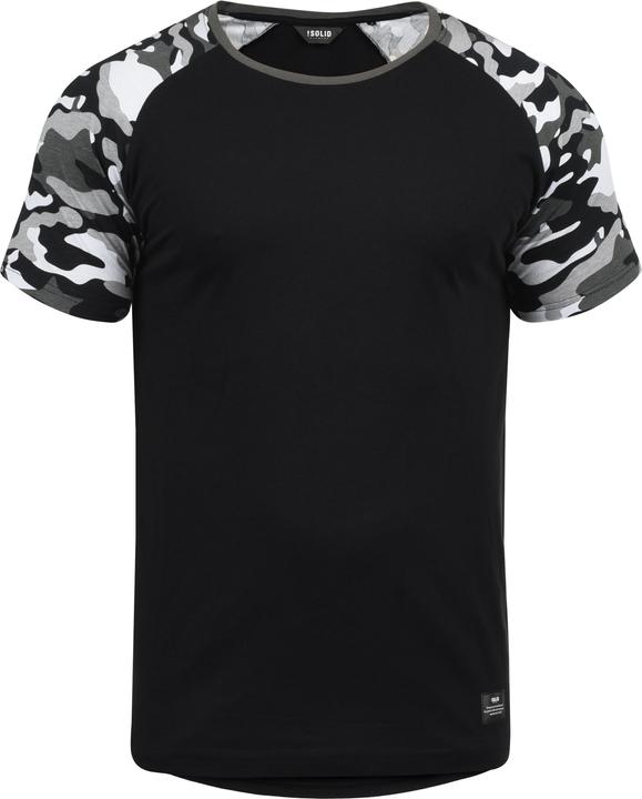 Immagine prodotto Solid Cahil T-Shirt Camouflage Maglietta A Manica Corta Da Uomo Con GiroCollo Con Stampa (XL)