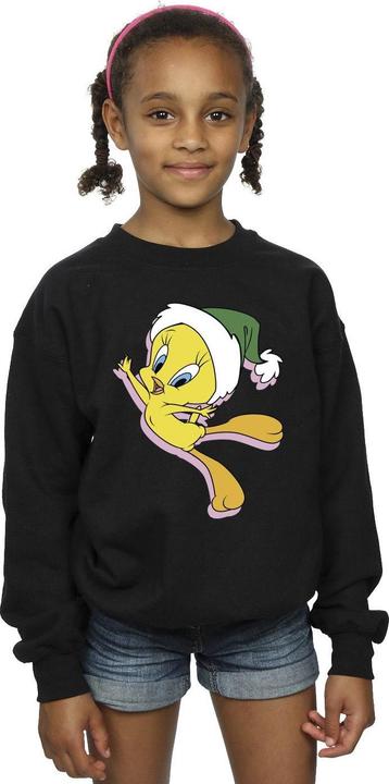 Immagine prodotto Looney Tunes Tweety Christmas Hat Felpa Ragazze (152, 158)