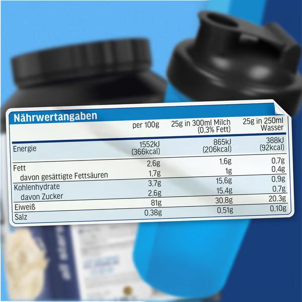 Valori nutrizionali e ingredienti All Stars Hy-Pro 85, barattolo da 2000 g (Vaniglia, 1 pz., 2000 g)