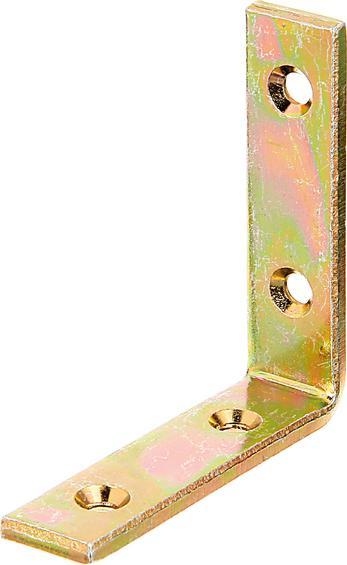 Actual product image Alberts Bracket extra strong 80 x 80 x 20 mm galvanised, thick layer passivated 1 pc. (1 pcs.)