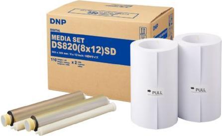 DNP DS 820 SD Media Kit 20x30 cm 2x 110 Stampe (110 x, 20 x 30 cm)