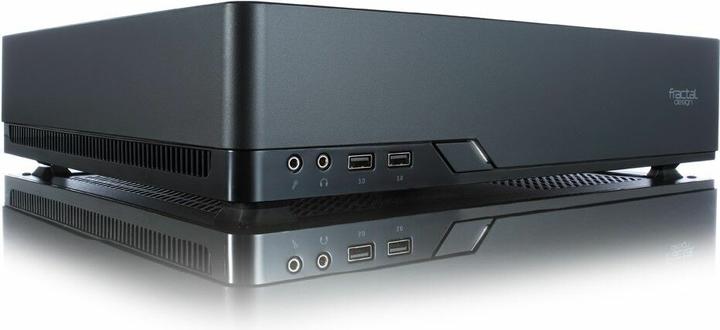 Produktbild Fractal Design Node 202 SFX HTPC Case w/Anode Bronze 450W PSU Mini ITX 310mm GPU (Mini-ITX)