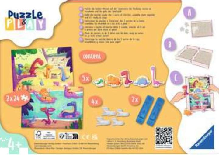 Image du produit Ravensburger Les dinosaures en été (24 pièces)