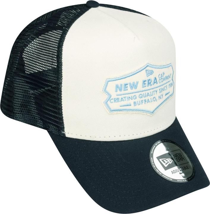 Produktbild New Era Adjustable Trucker Cap - RETRO PATCH navy / chrome (One Size)