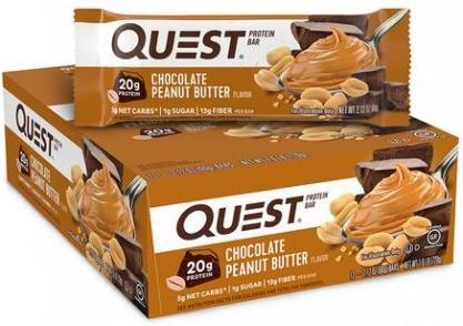 Produktbild Quest QuestBar (Chocolate Peanut Butter, 1 Stk., 720 g)