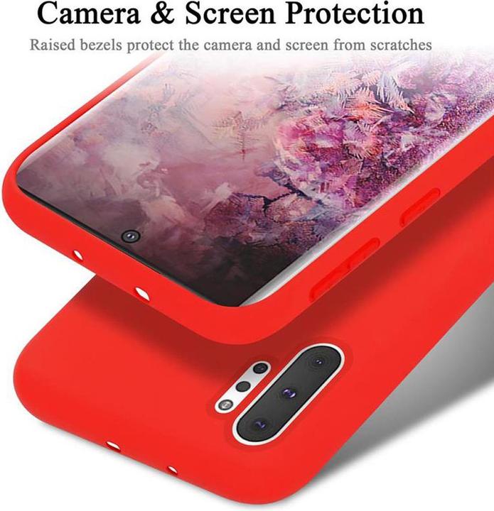 Immagine prodotto Cadorabo Copertura della cassa del silicone liquido TPU (Samsung Galaxy Note 10 Pro, Samsung Galaxy Note 10 Plus)