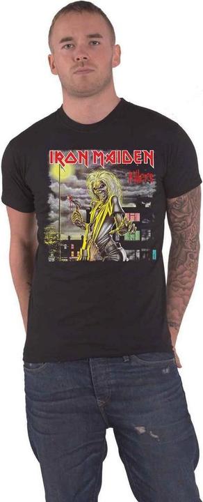 Actual product image Music Brand Unisex Adult Killers V.2 Album Track List Back Print T-Shirt (S)