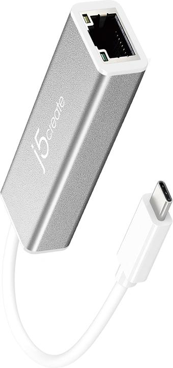Produktbild j5Create USB-C To Gigabit Ethernet (USB-C, RJ45 (1x))