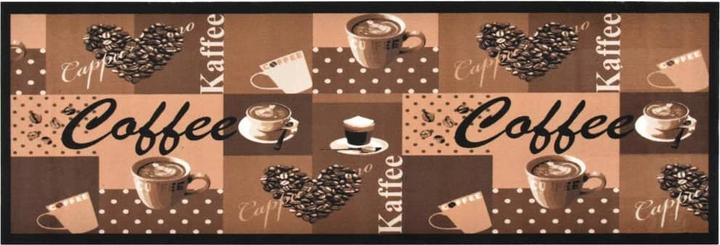 Impression café marron