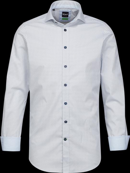 Kauf London New Kent Langarm slim fit mit Kontrast (39)