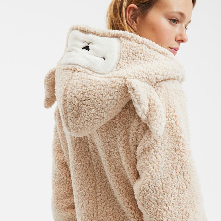 Produktbild So'home Kapuzenjumpsuit aus Sherpa-Fleece (34)