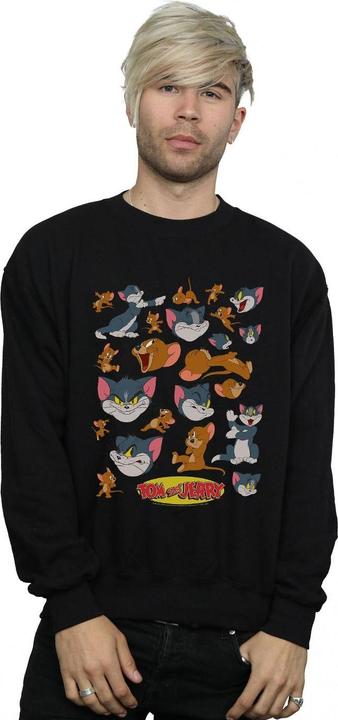 Immagine prodotto Tom & Jerry Many Faces Felpa Uomo (M)