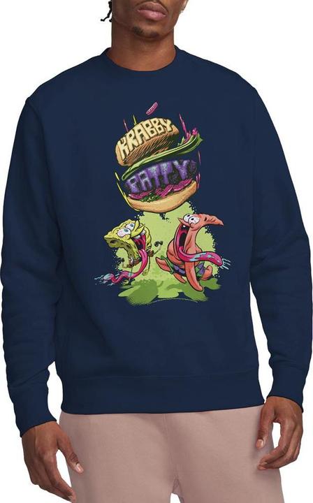 Immagine prodotto Spongebob Squarepants Krabby Patty From The Sky Felpa Adulto Unisex (XXL)