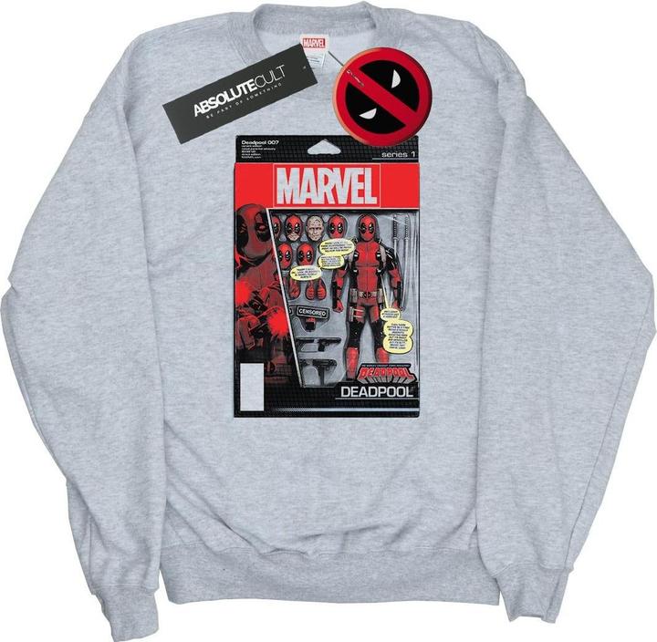 Deadpool Action Figure Sweatshirt