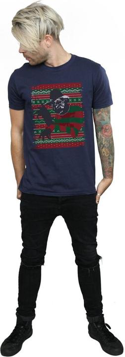 Produktbild Absolute Cult Christmas Fair Isle TShirt (XL)