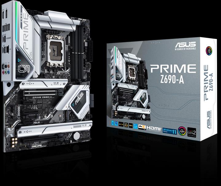 Actual product image ASUS Prime Z690-A (LGA 1700, Intel Z690 (DDR5), ATX)