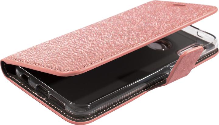 Actual product image Mobiparts Saffiano Wallet Case Huawei P20 Lite Pink (Huawei P20 Lite)