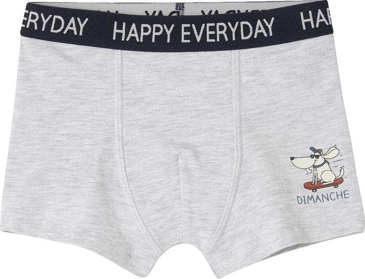 Produktbild Vertbaudet Bio-Kollektion: 7er-Pack Jungen Boxershorts mit Wochentag und Schriftzug (98, 7er Pack)