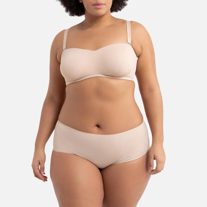 Image du produit La Redoute Collections Soutien-gorge bandeau en microfibre (105 F)