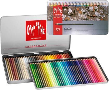 Produktbild Caran d'Ache Pablo Metallschachtel (Mehrfarbig, 80 x)