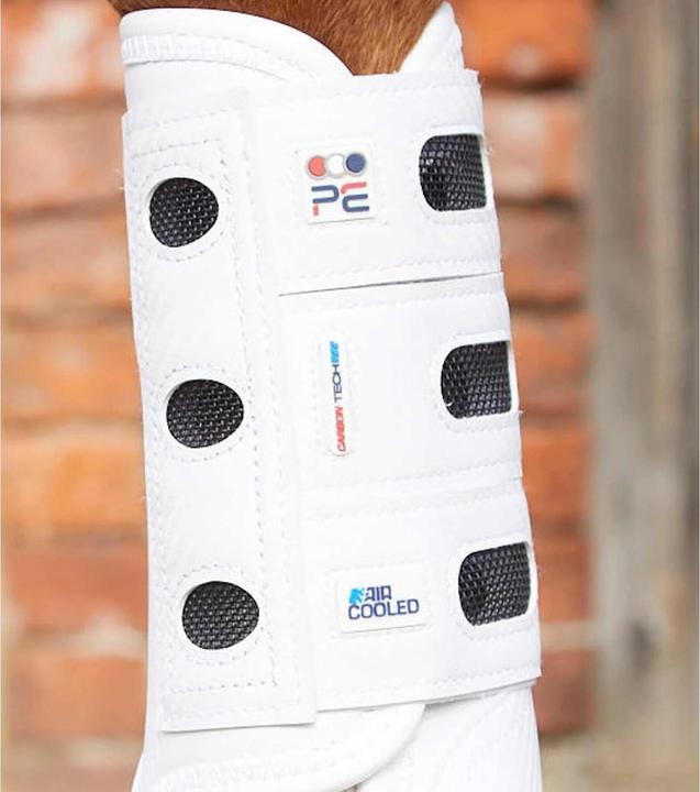 Actual product image Premier Equine front gaiter for hore carbon tech air cooled