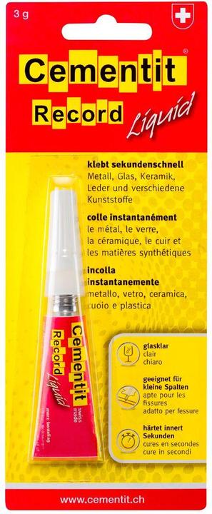 Actual product image Cementit Record Liquid 3g (3 g)