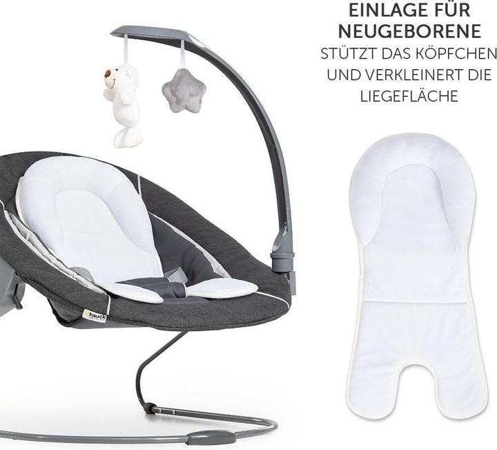 Produktbild Hauck Hochstühle Alpha Plus Grau Newborn Set Deluxe - 4-tlg. Hochstuhl (Hochstuhl)