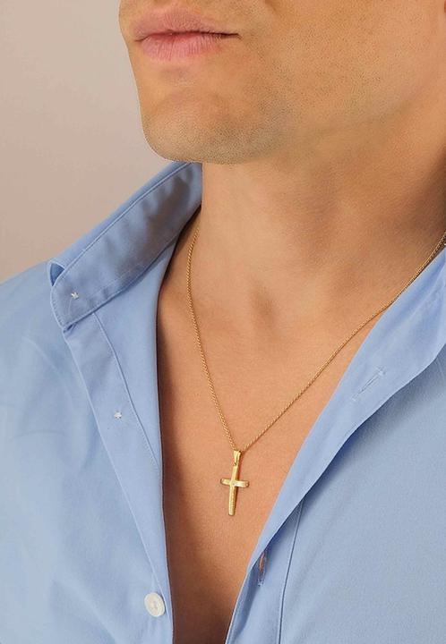 Produktbild Muau Kreuz (750/18K Gelbgold)