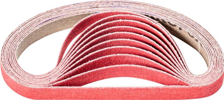 Actual product image Pferd Ceramic grain grinding belt BA 12x330mm CO-COOL120 for stainless steel grinding with belt grinder (120)