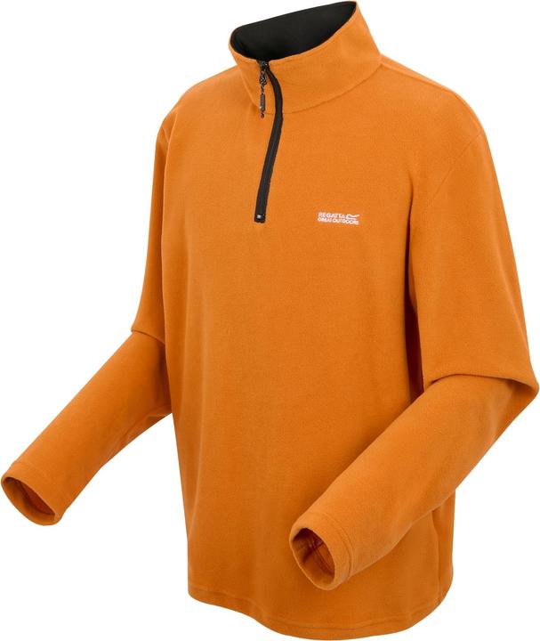 Actual product image Regatta Great Outdoors Mens Thompson Half Zip Fleece Top (M)